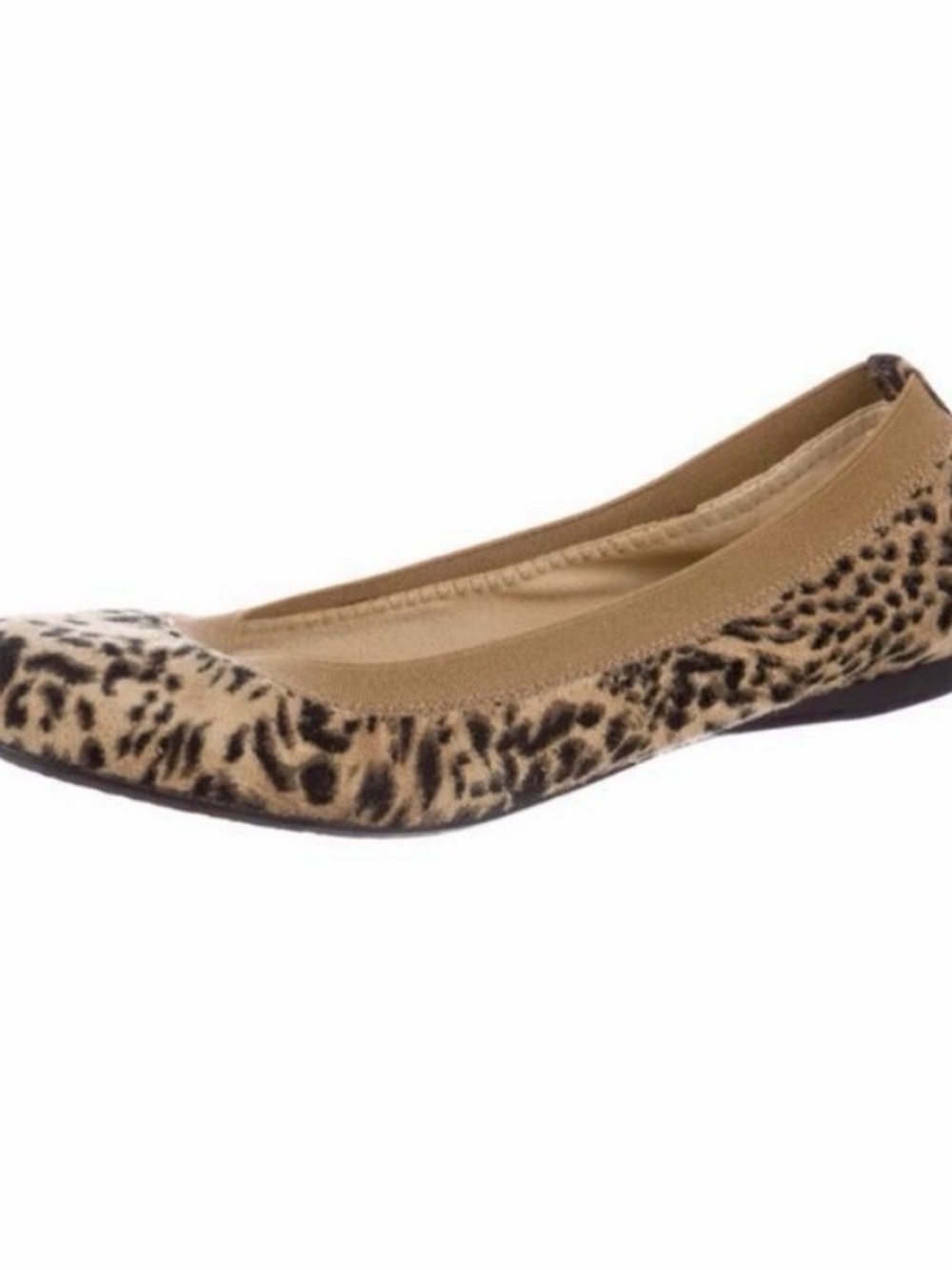 Stuart Weitzman Leopard Print Ballet Flats NWOT